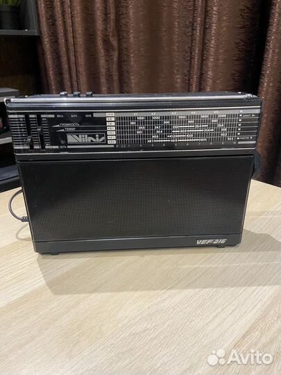 Радиоприемник vef 216 с Fm