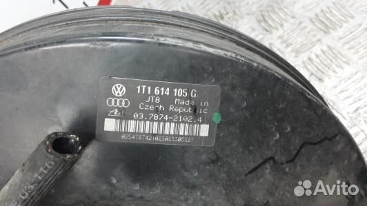 Вакуумный усилитель тормозов volkswagen touran (1T