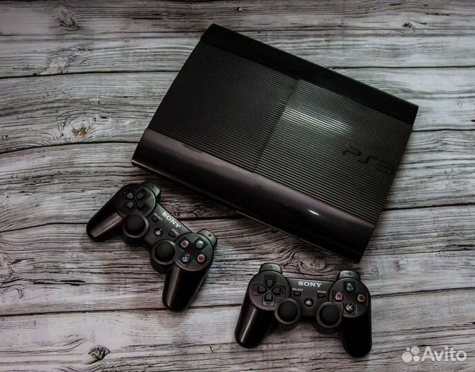 PS3 500гб + 65 топовых игр