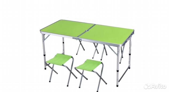 Стол раскладной походный со стульями