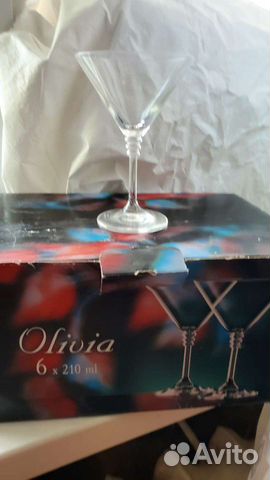 Набор бокалов для мартини 6 шт