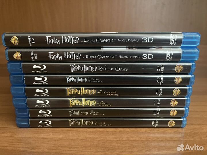 Гарри Поттер Blu ray,3D(лицензия)