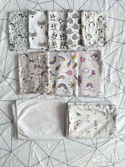 Пеленки для детей 11 штук пакетом
