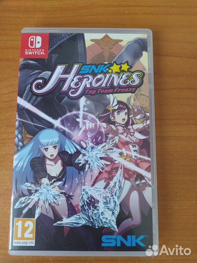 Игра на nintendo SNK Heroines tag team frenzy