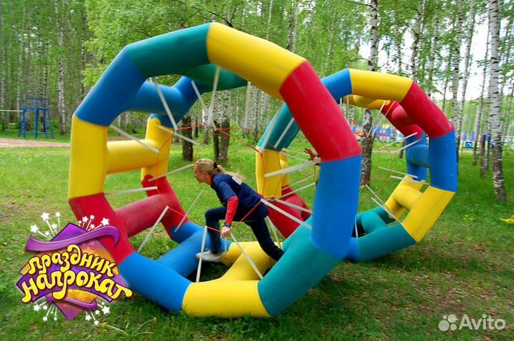 Аренда аттракционов, игр и развлечений в Казани