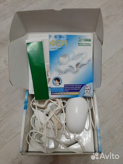 Устройство теплового лечения пазух носа фея