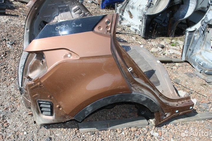 Кузов- Задняя часть hyundai creta 2016