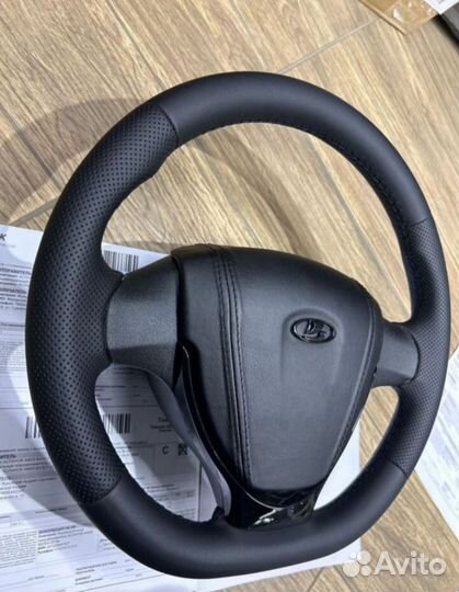 Руль priora 2 с подушкой