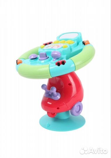 Музыкальный руль для малыша новый