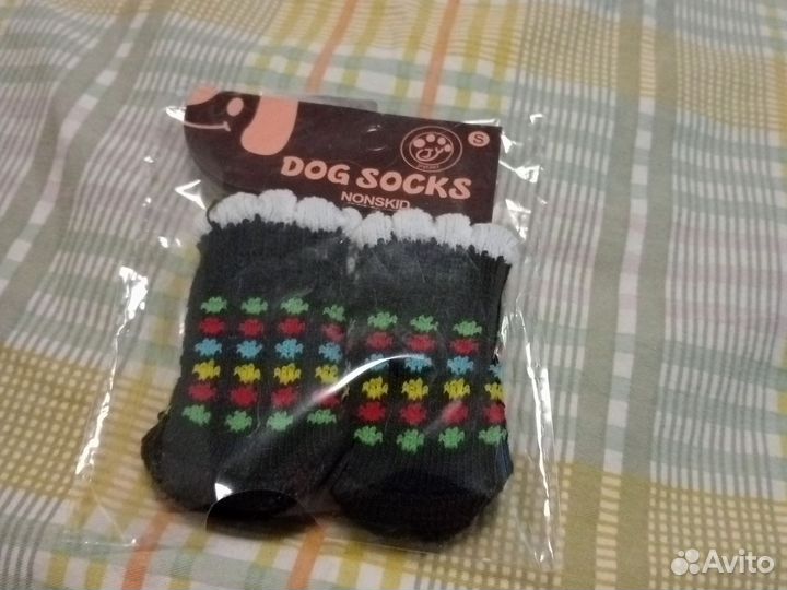 Носочки для собак мелких пород