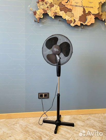 Напольные вентиляторы новые с гарантией в упаковке