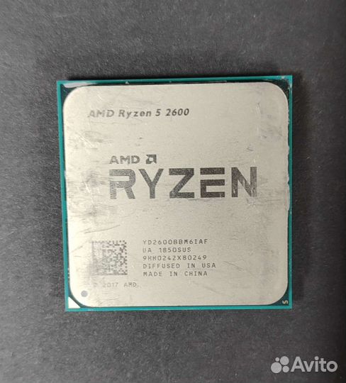 Процессор ryzen 5 2600