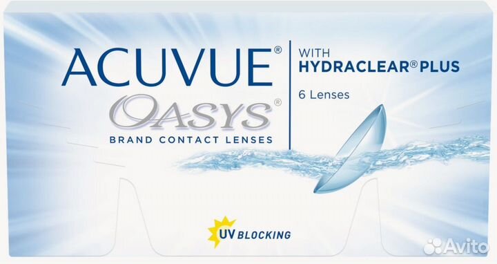 Контактные линзы acuvue oasys -5