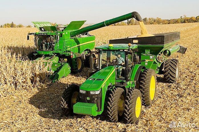 Запчасти John Deere Разбор Грейдер