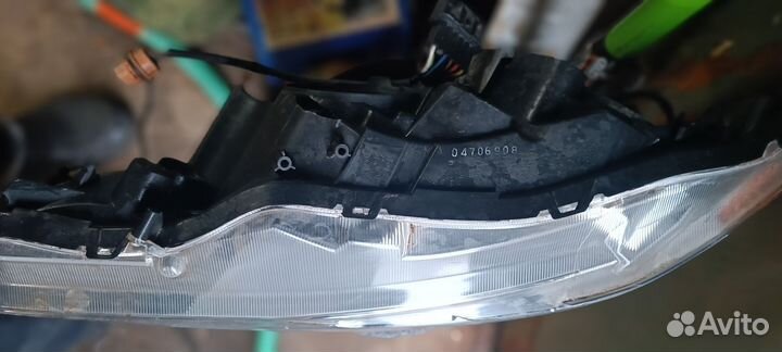 Фара левая на mitsubishi lancer 10
