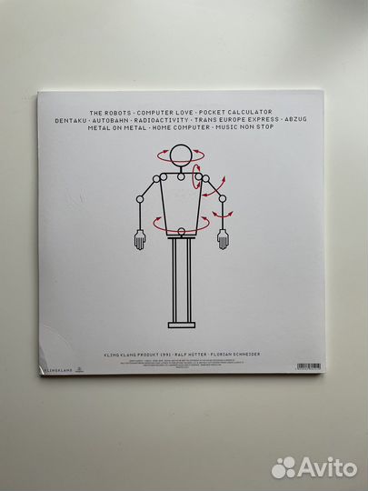 Двойной винил Kraftwerk The mix