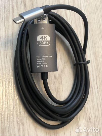 Конвертер переходник из Type C в hdmi Type-C hdmi