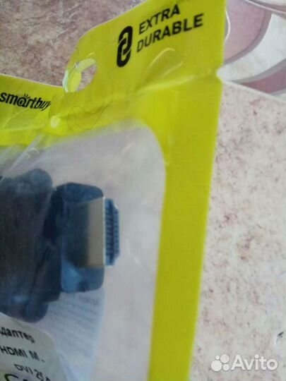 Переходник Smartbuy hdmi гнездо - DVI штекер