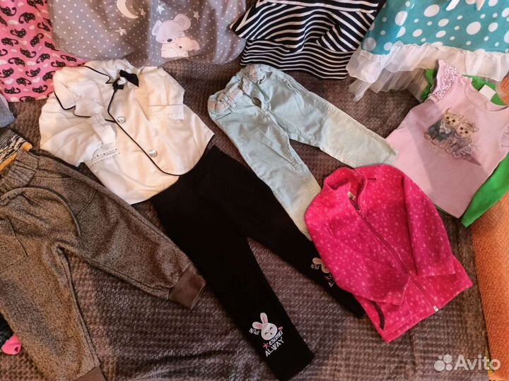 Пакет одежды на девочку 98-116