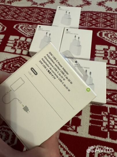 Новый блок Apple 20W type-c Оригинальный