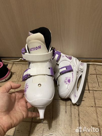 Коньки фигурные детские 29-32 размер