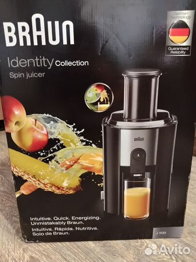 Соковыжималка braun j500