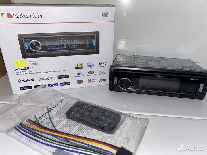 Процессорная магнитола Nakamichi nq523bd