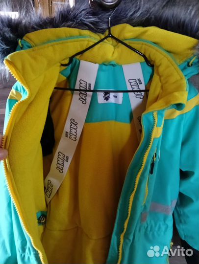 Зимний комбинезон для девочки 122-128