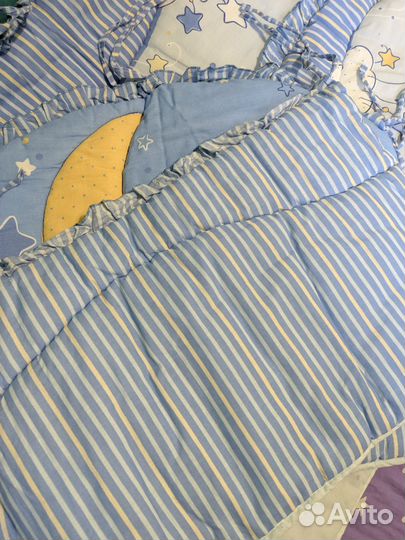 Бортики в кроватку малышу