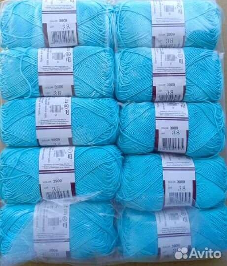 Пряжа д/ручного вязания Rose (Vita Cotton) Индия