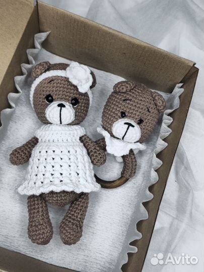 Вязаные игрушки ручной работы