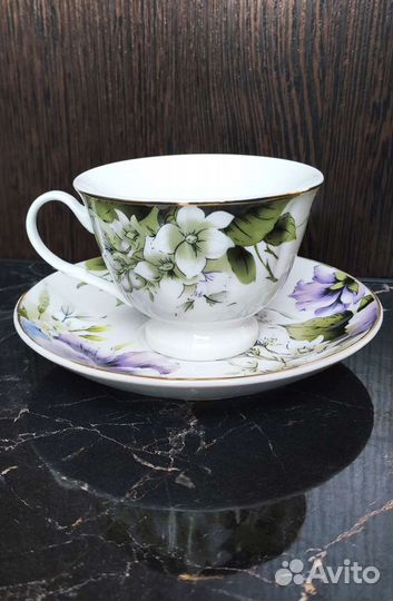 Чайный кофейный набор сервиз VaBene фарфор