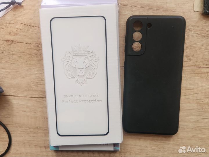 Чехол и защитное стекло для Samsung galaxy S21