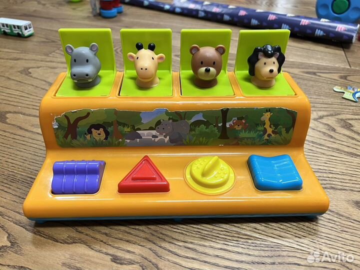 Развивающая игрушка «эти забавные животные»