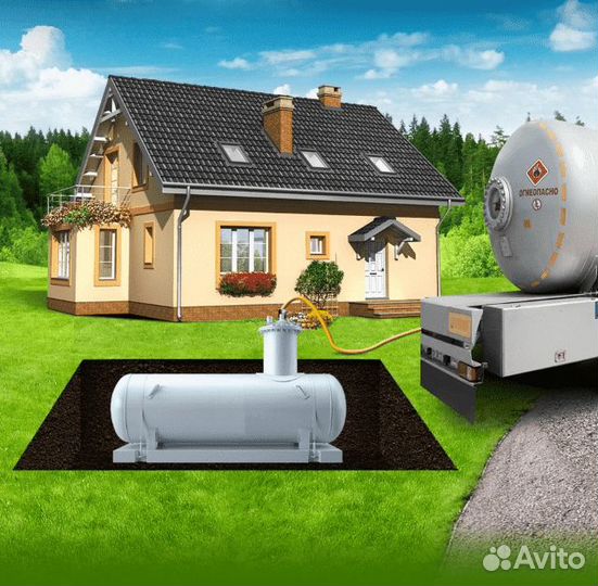 Заправка газом. Газификация автономная