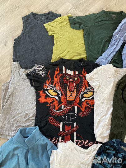 Пакет 21 штука одежды для мальчика 9-14 лет