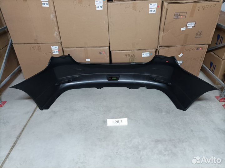 Бампер задний Nissan Almera Г15 2012