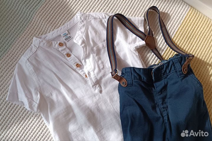 Рубашка и брюки для мальчика 92-98