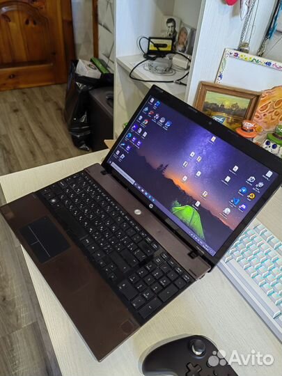 Ноутбук UP ProBook 4520s i3, 8gb, 128+500