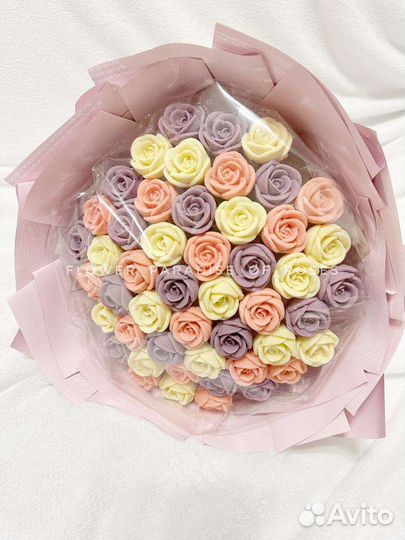 Букеты из шоколадных роз на заказ