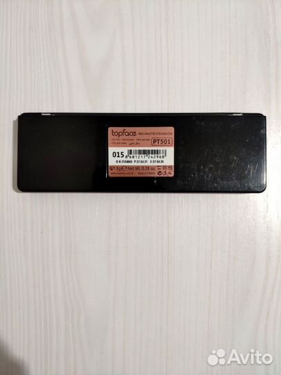 Палитра теней topface