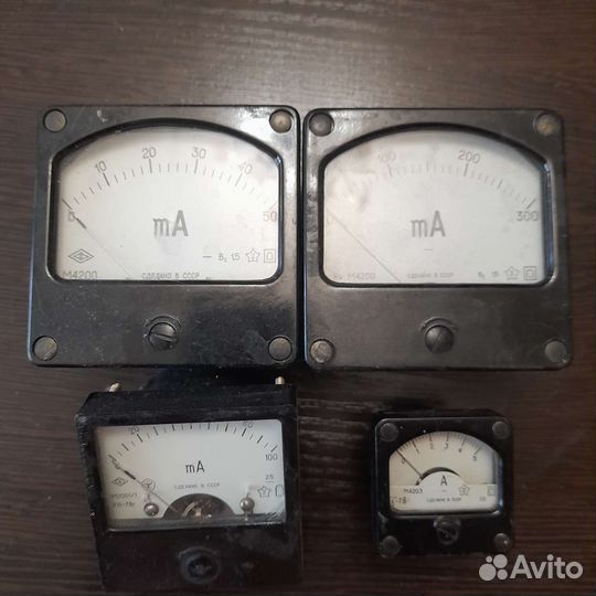 Вольтметры и амперметры СССР