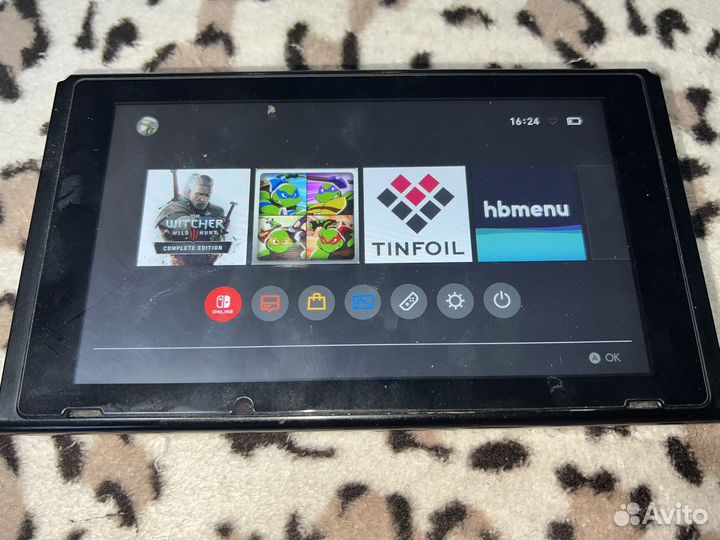 Nintendo switch (вторая ревизия прошитая)