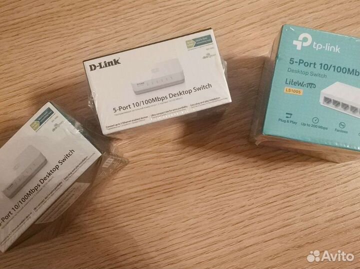 Свитч 5ти портовый