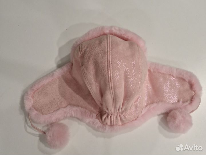 Шапка зимняя для девочки 5-8лет