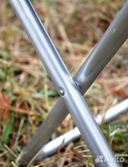 Табурет складной Кедр (алюминий)