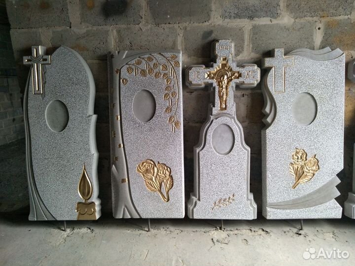 Памятники мраморная крошка, гранит и ограды