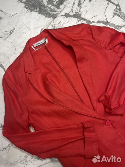 Льняной пиджак женский Max&Co