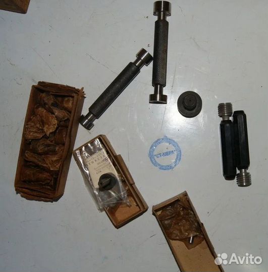 Калибры гладкие и резьбовые, кольца резьбовые СССР