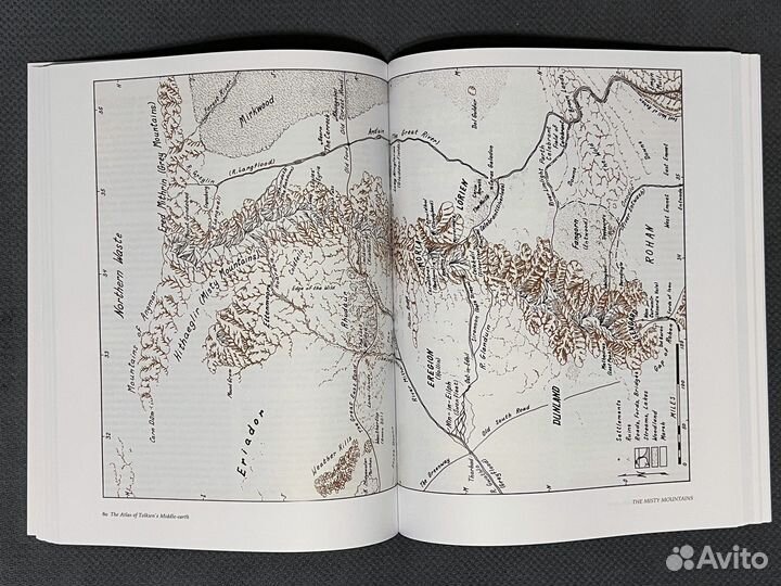 The Atlas of Tolkien's Middle-earth Толкин Атлас